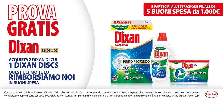 PROVA GRATIS DIXAN DISCS PROVA GRATIS DIXAN DISCS