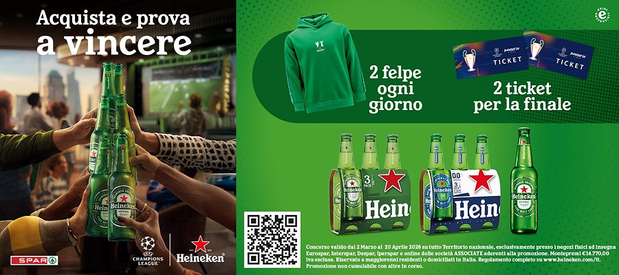 HEINEKEN: ACQUISTA E PROVA A VINCERE