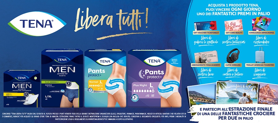 TENA LIBERA TUTTI!